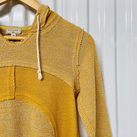 NWOT Hayden Girls Knit Hoodie - Picture 4 of 8